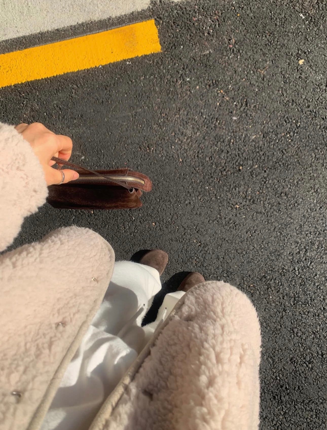 liter teddy searing fleece jumper-2col