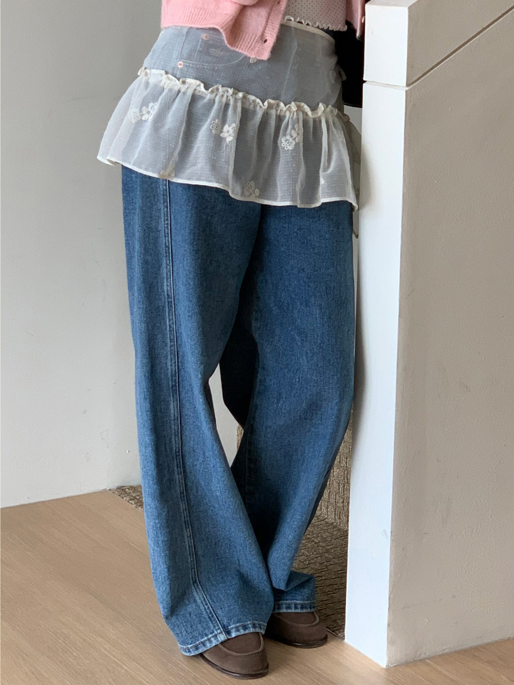 Misty Layered skirt-2col