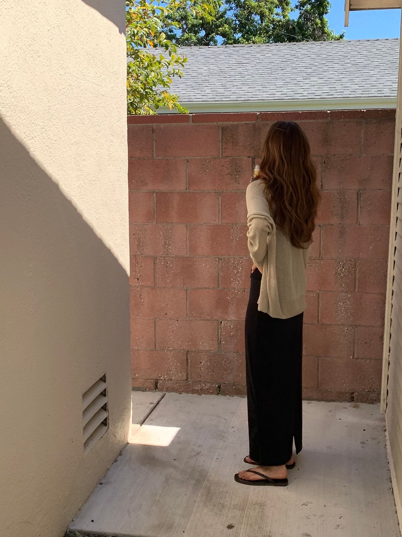 cream即納 Vera summer V-neck cardigan-2col