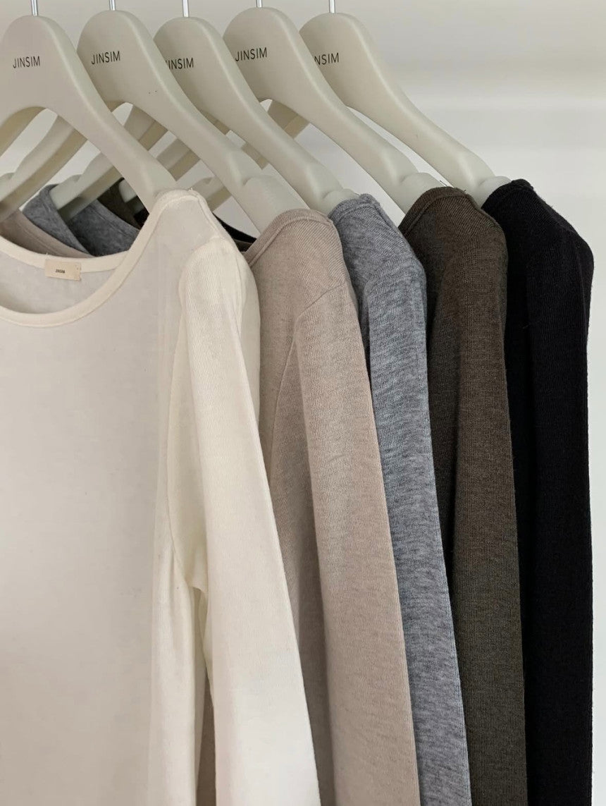 dover boat neck T-5col