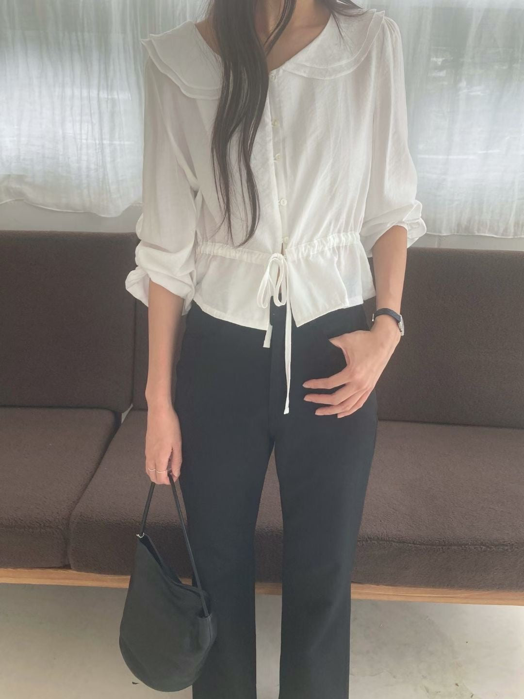 Leju blouse-2col