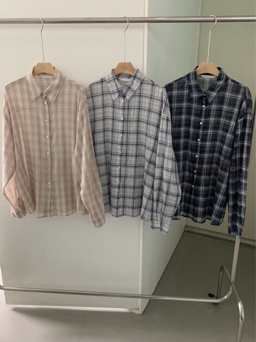 bedy check shirt-3col