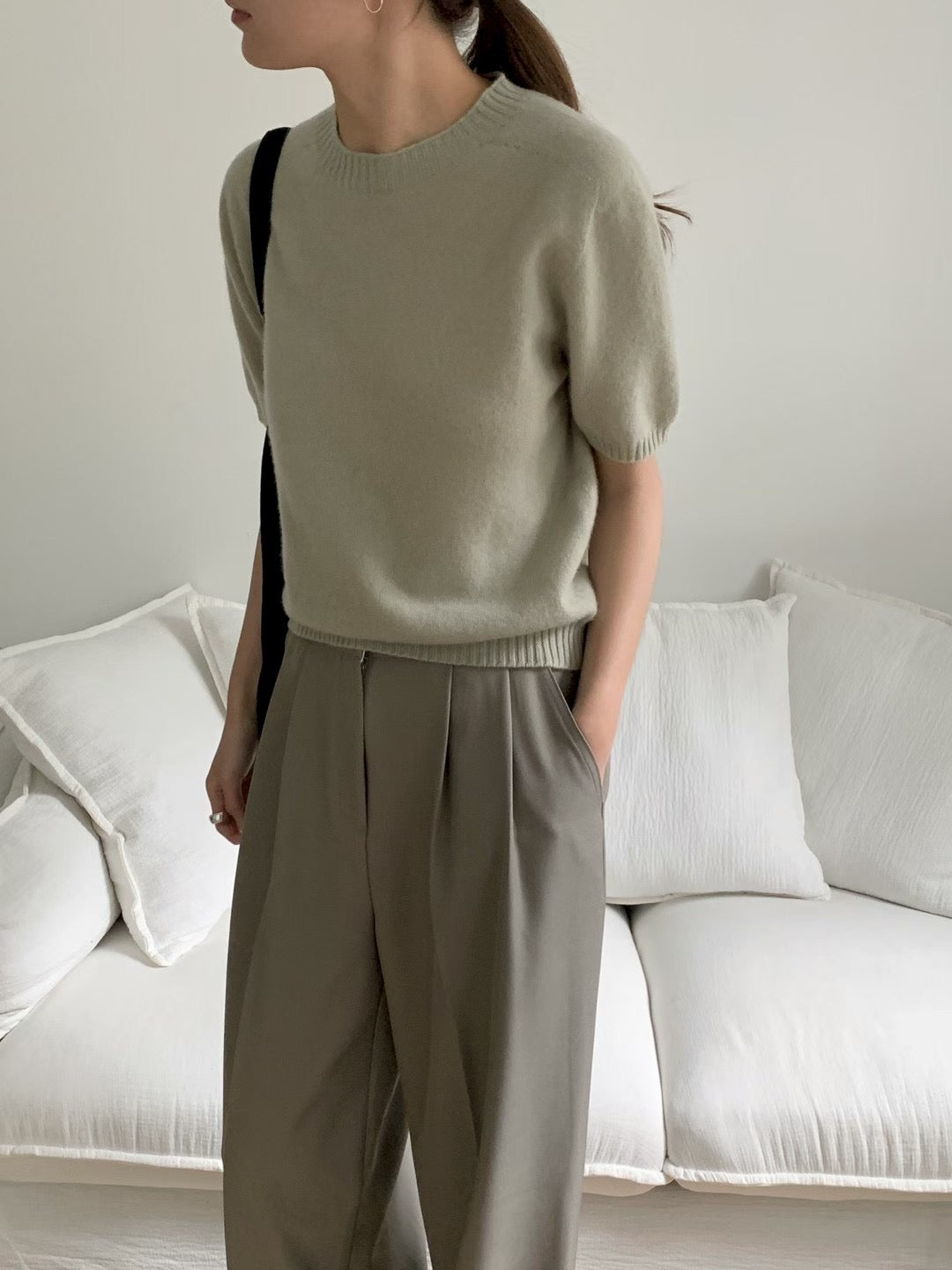 Room  and half wholega knit-6col