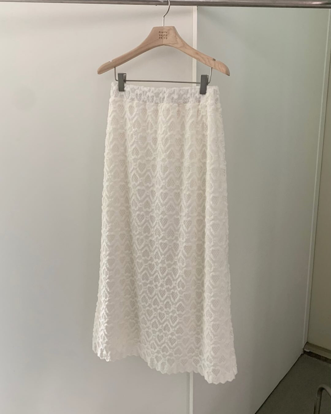 heart lace skirt