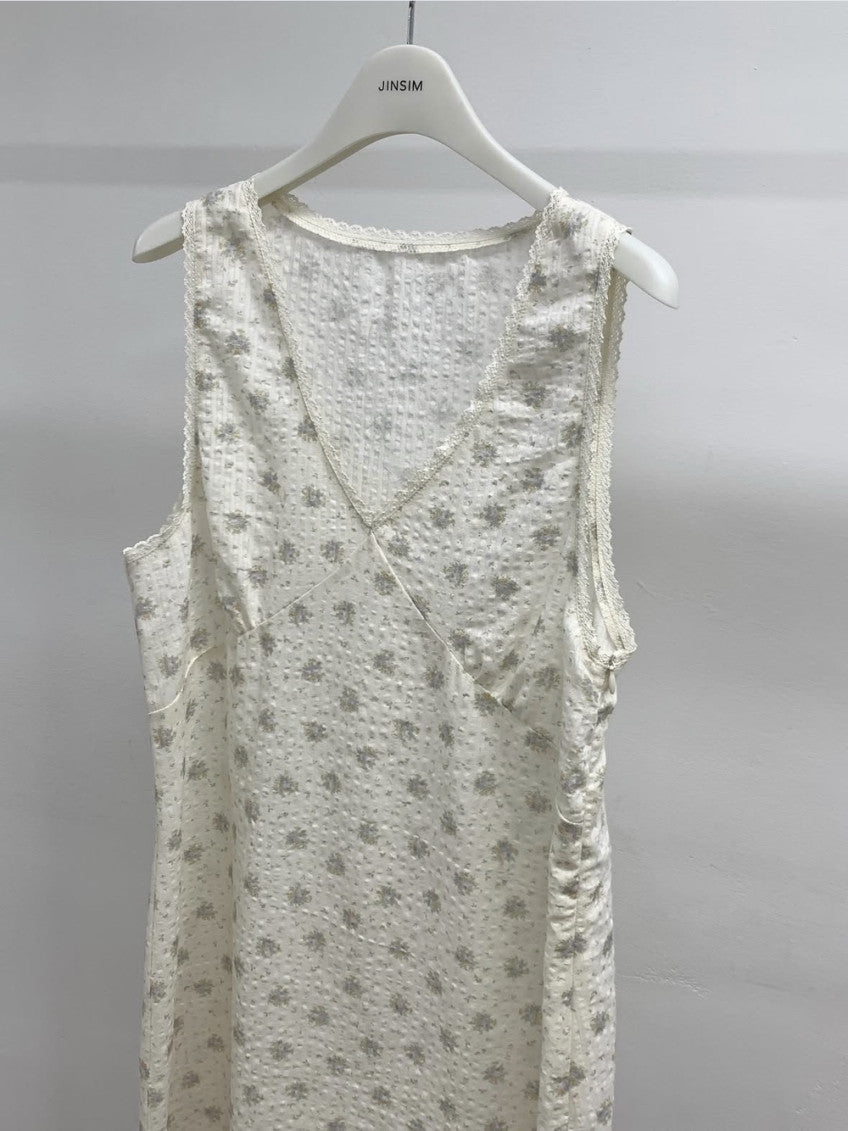 vintage flower onepiece