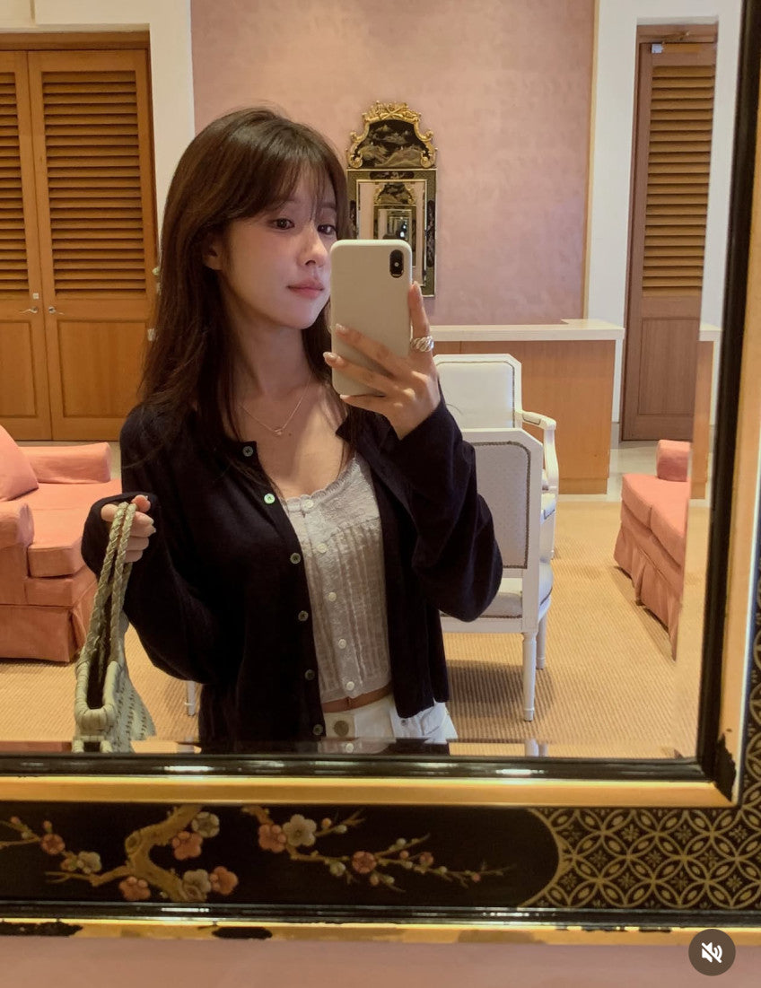 rari linen cardigan-4col