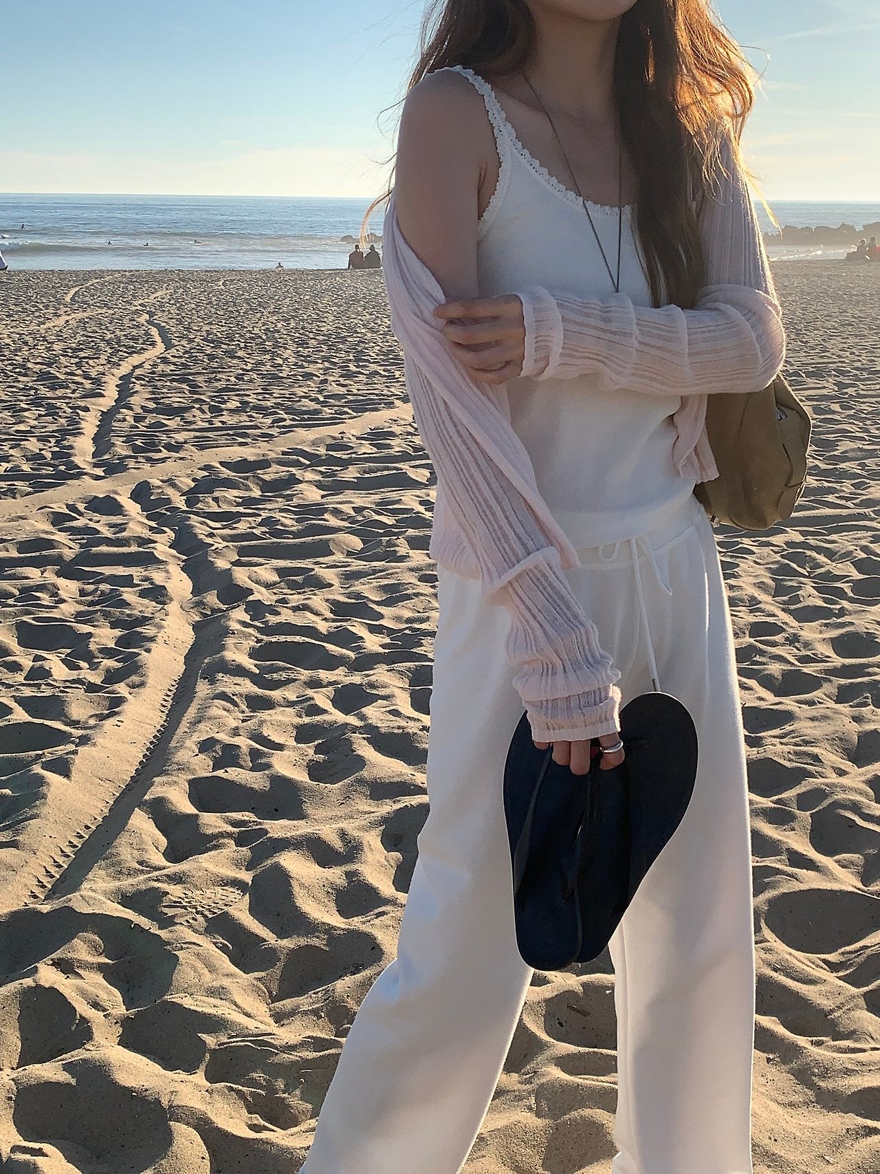 Novella alpaca round cardigan-4col