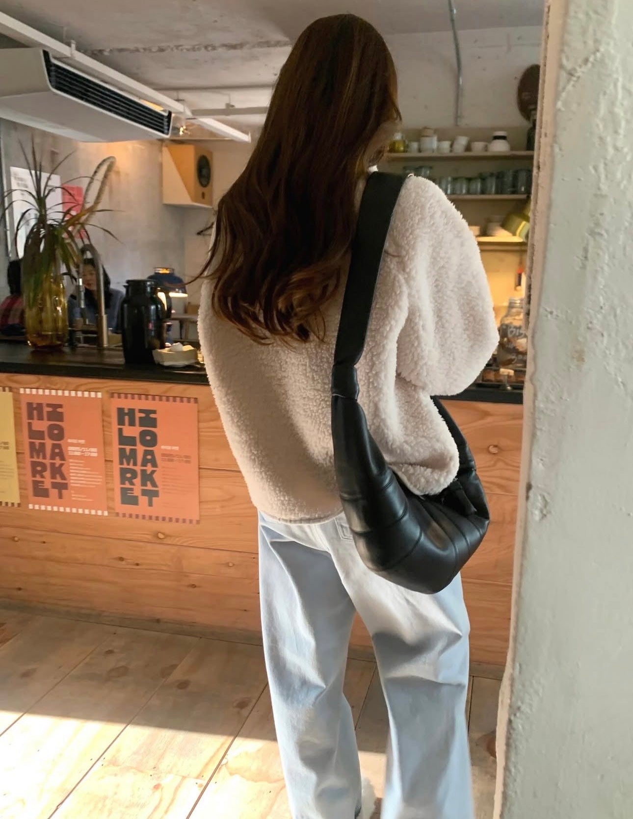 liter teddy searing fleece jumper-2col