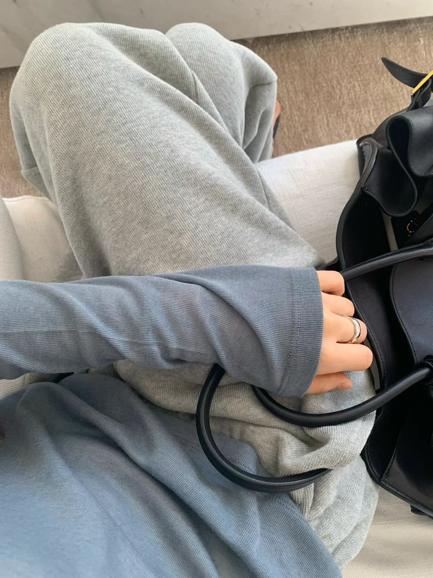 Ounce cozy string jogger pants-2col