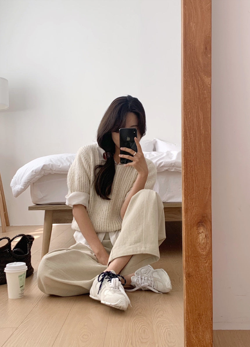 liter mercy washed cotton pants