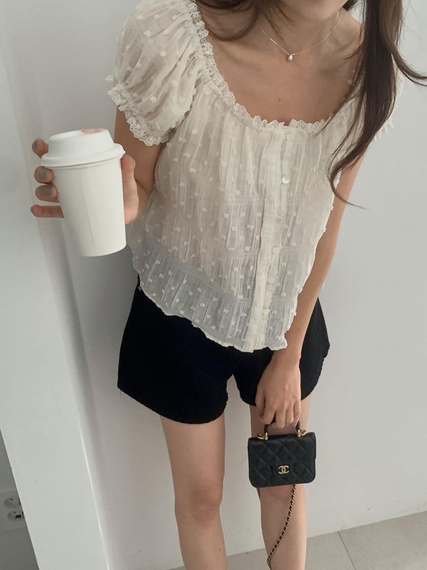 popcorn blouse-2col