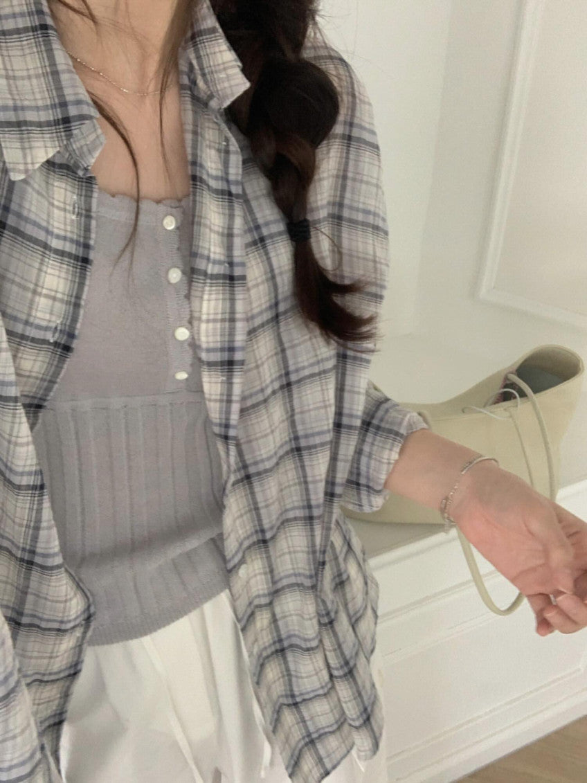 bedy check shirt-3col