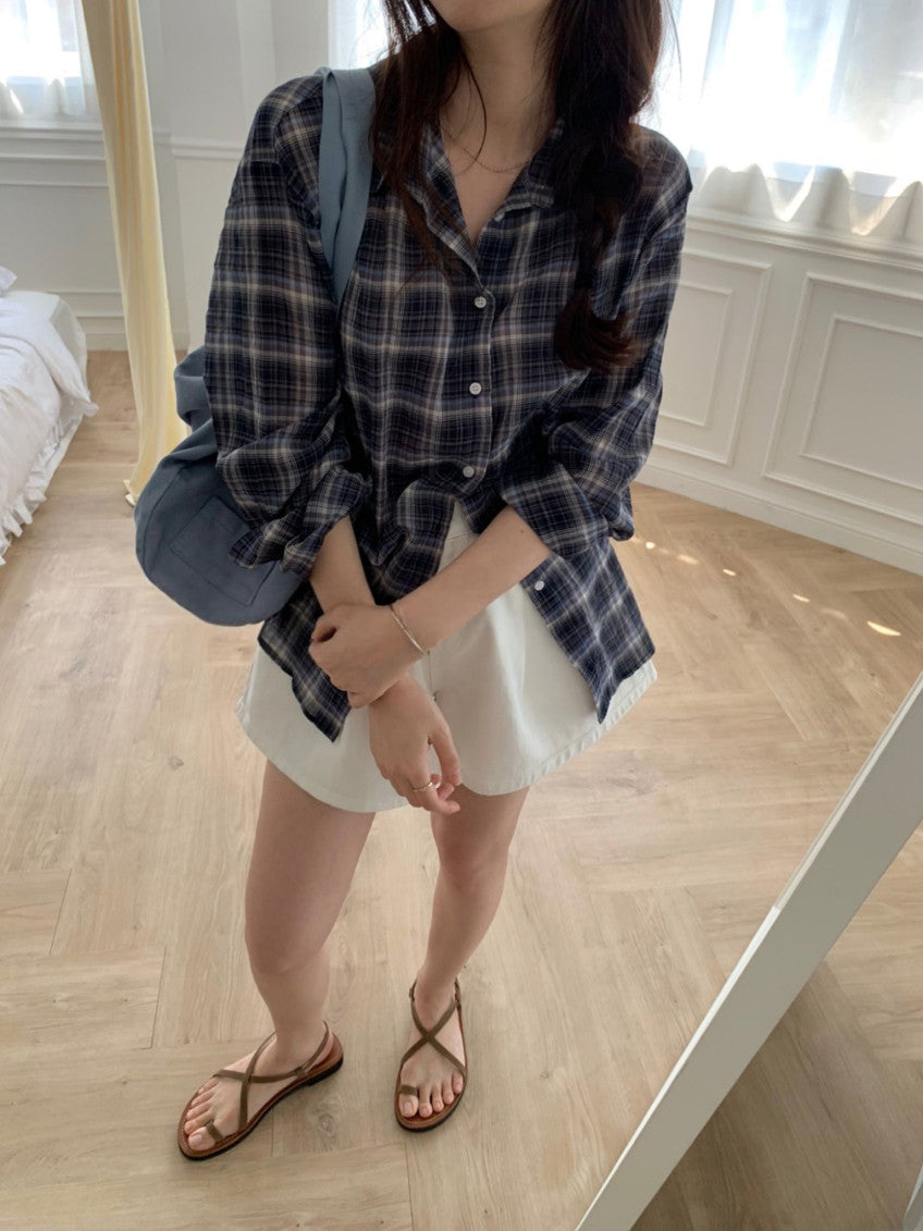 bedy check shirt-3col