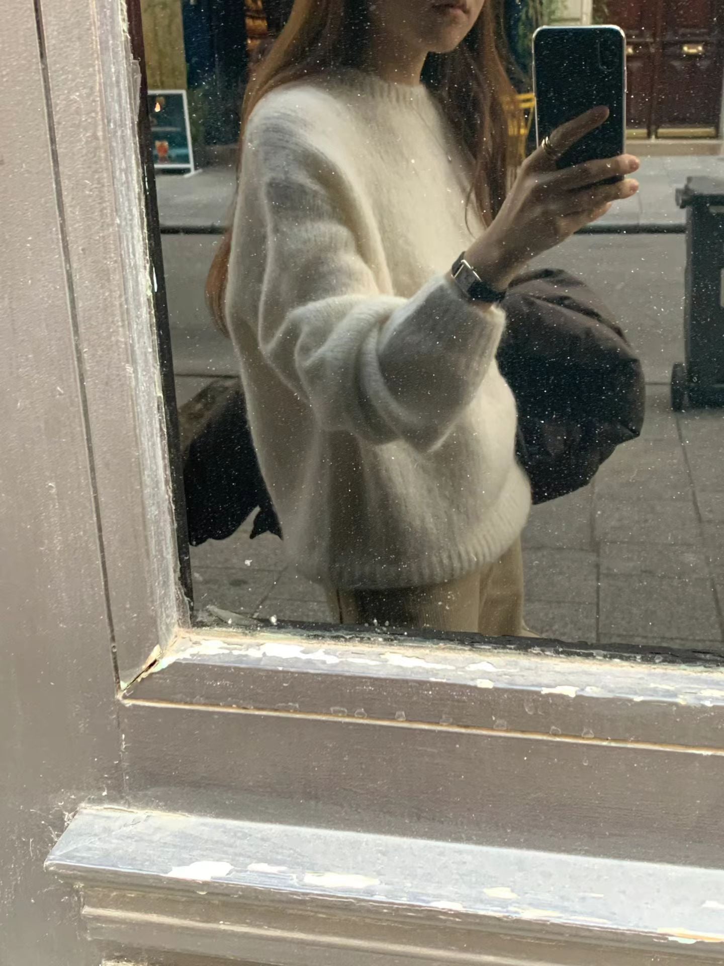 Ounce wool alpaca hair knit-3col