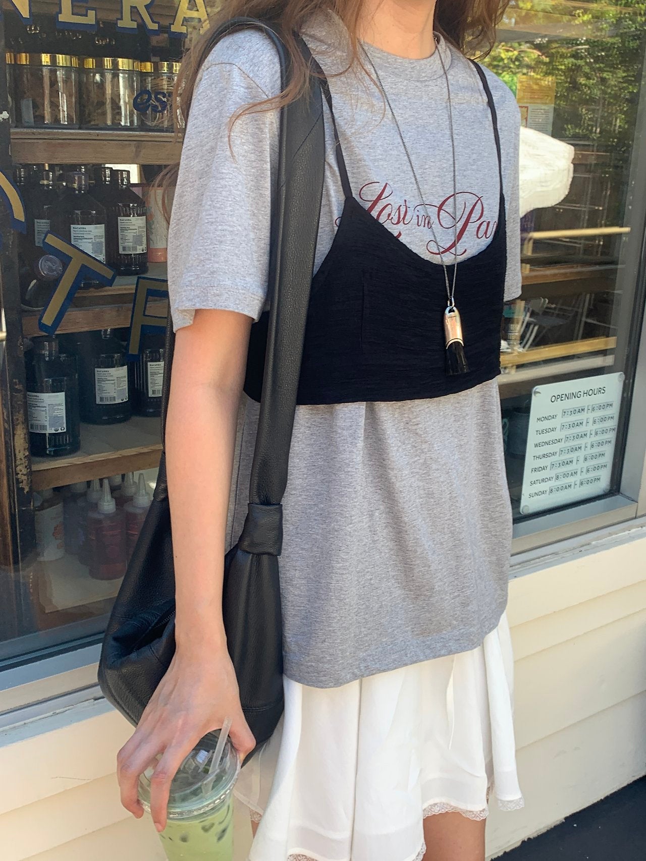 Lost in paris box fit T-3col