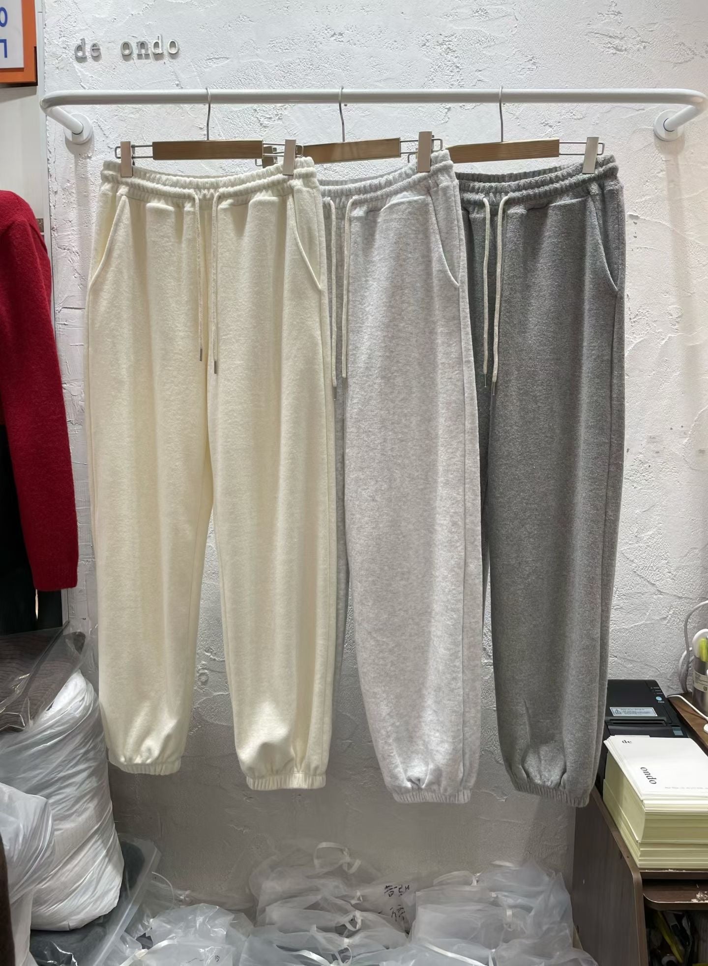 deondo heavy terry sweatpants