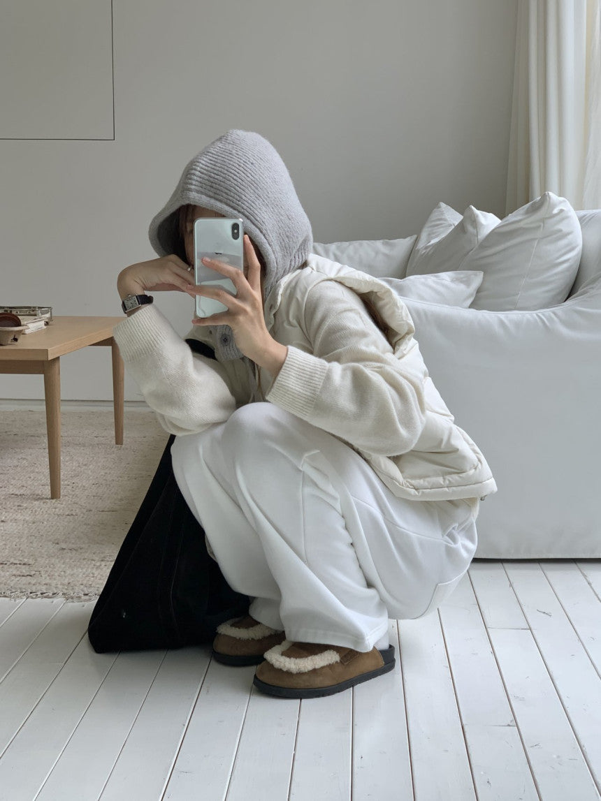 Bloom duckdown vest-3col