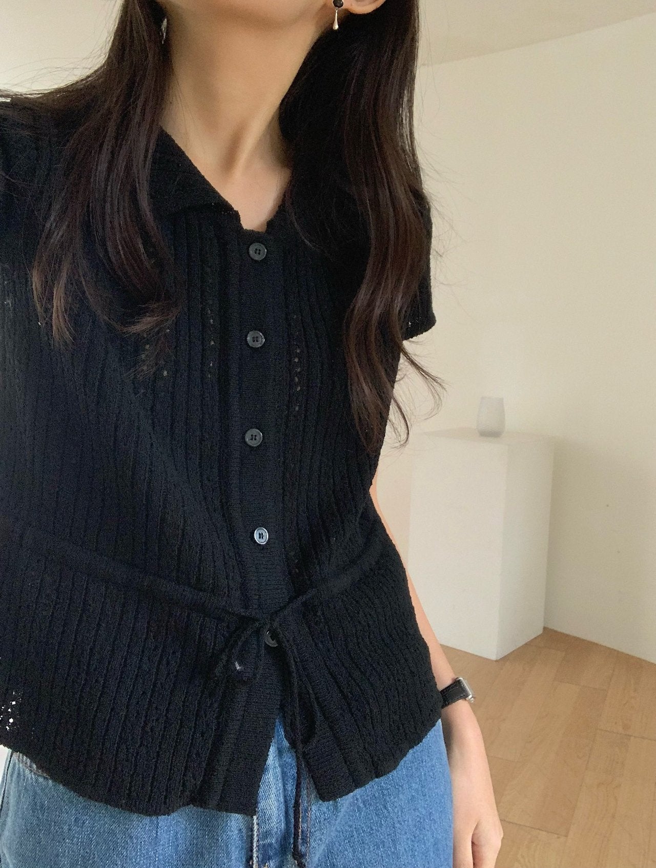 vein scotch knit-2col