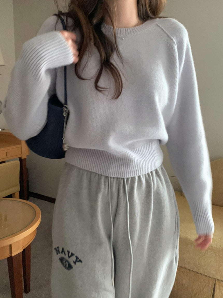 wool reglan knit-4col