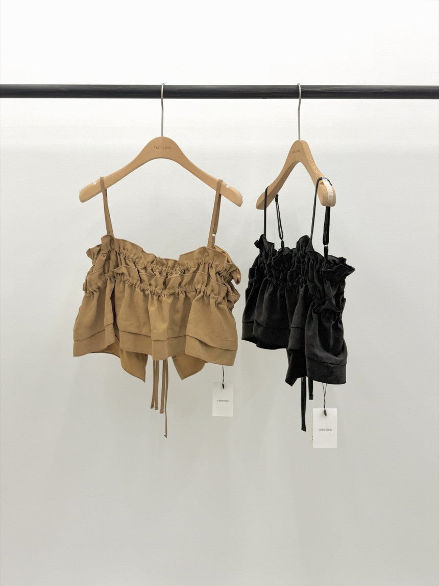 Surry pitch shirring bustier