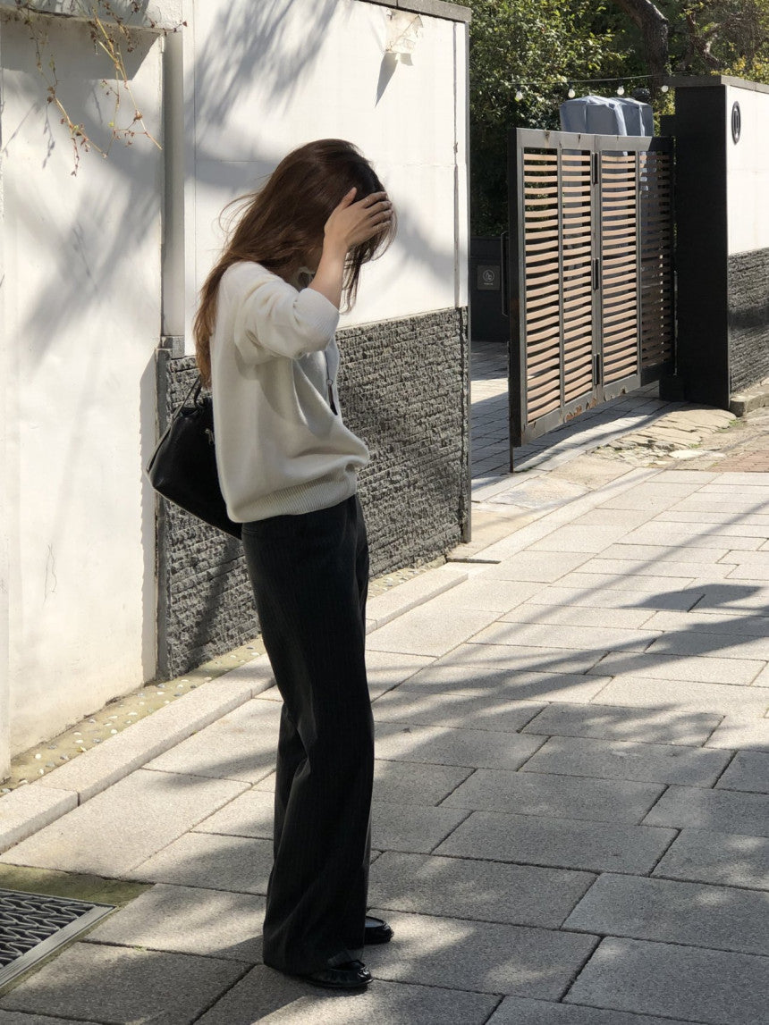 Lina pinstripe slacks-2col