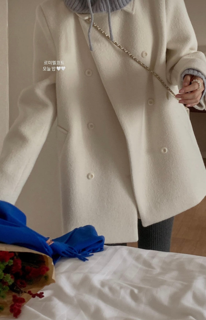 Lemiel wool coat-2col