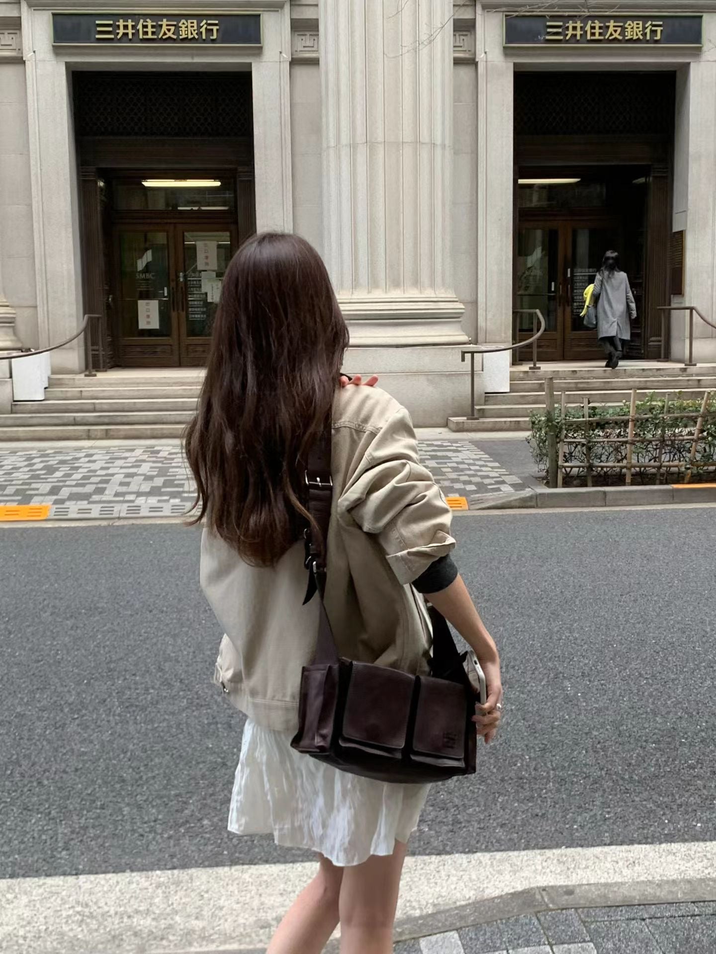 ivory即納 Ounce eilie string onepiece-2col