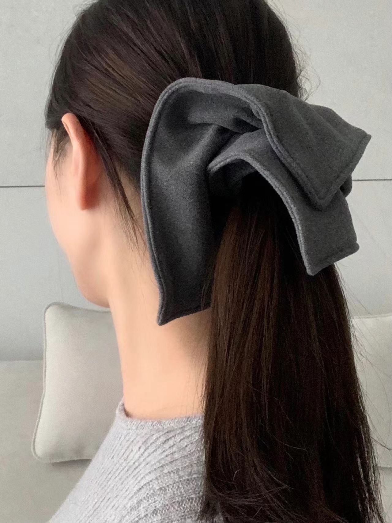 Fleece Square Scrunchies