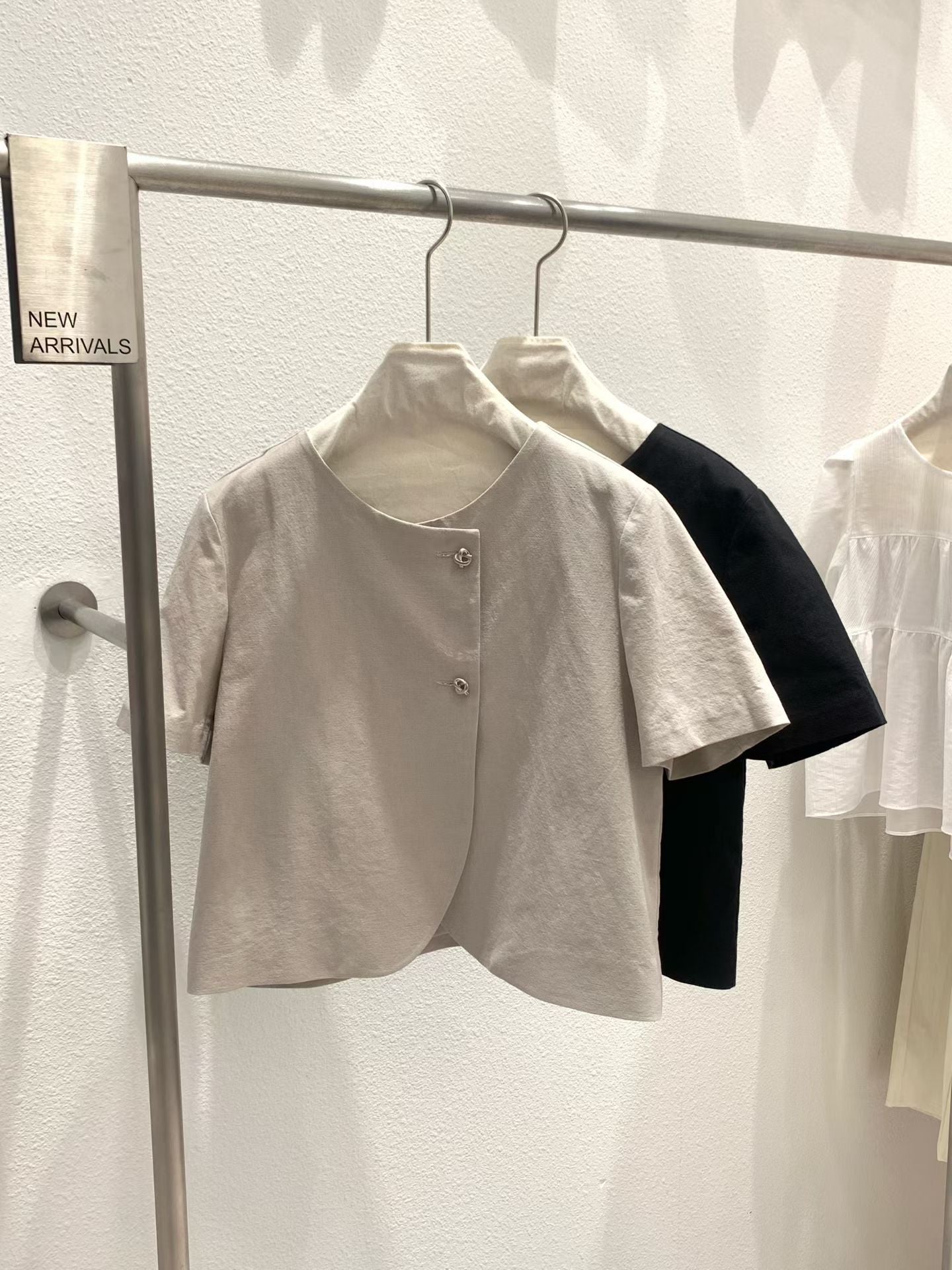 jena linen half jacket-2col