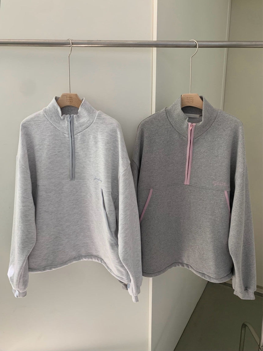 People half zip up MTM-2col