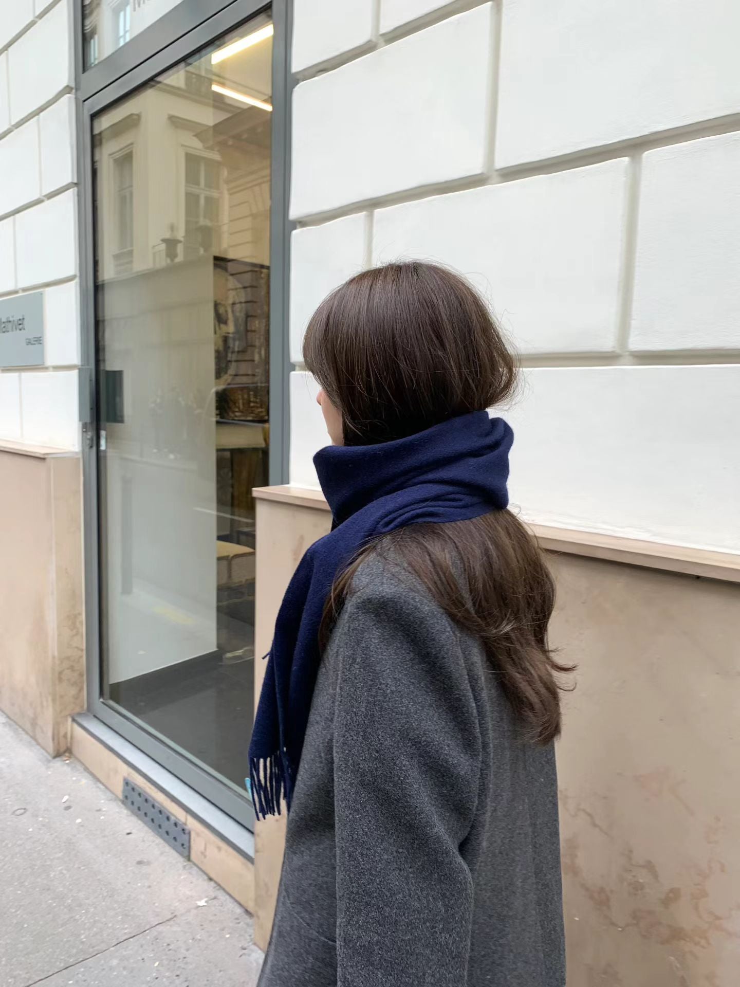 Ounce soft wool muffler-10col