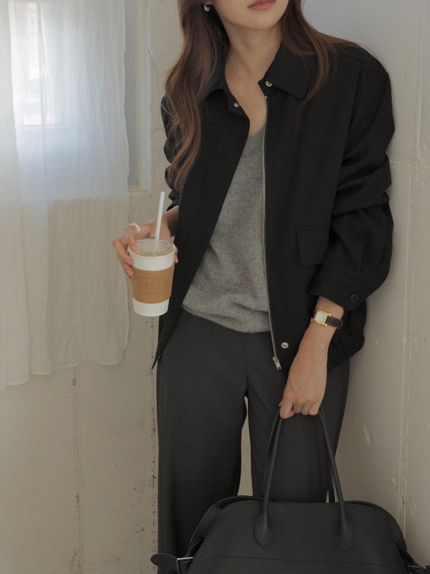 Fizt lyocell blouson-3col