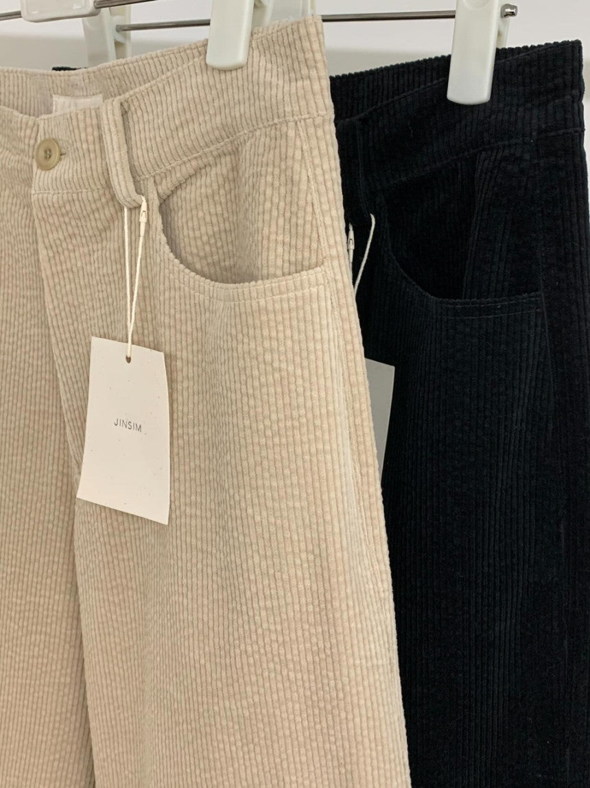 Isabel corduroy pants-2col