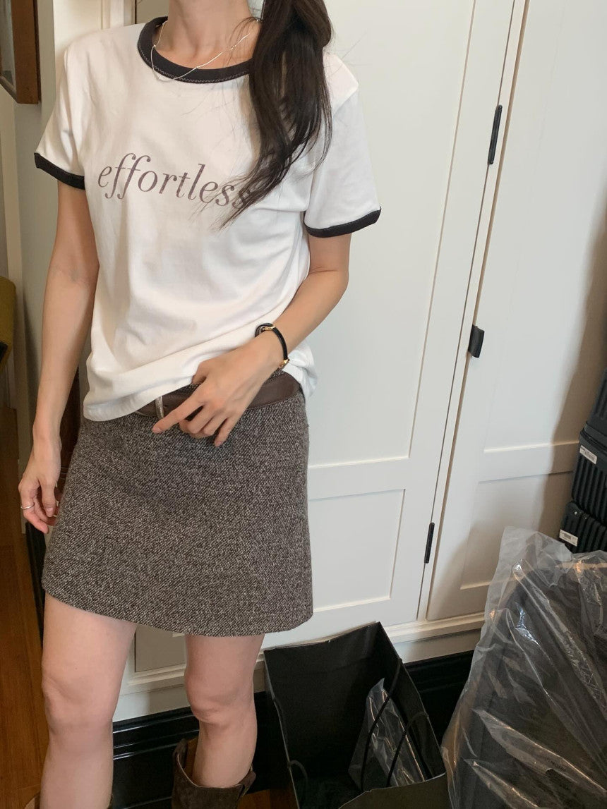 Haven wool skirt-2col