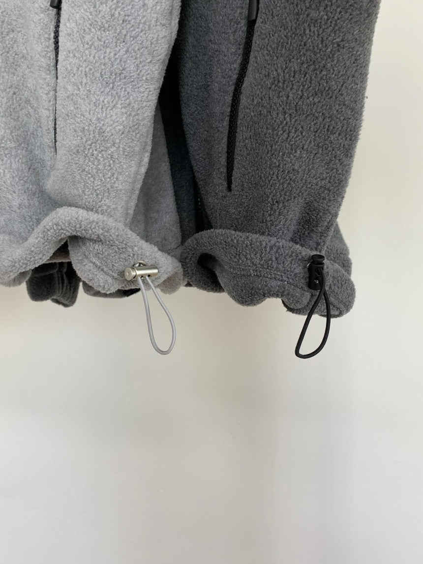 Fleece zip up-2col