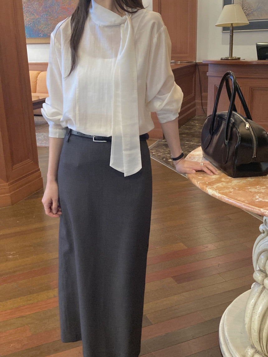 ar tie blouse-2col