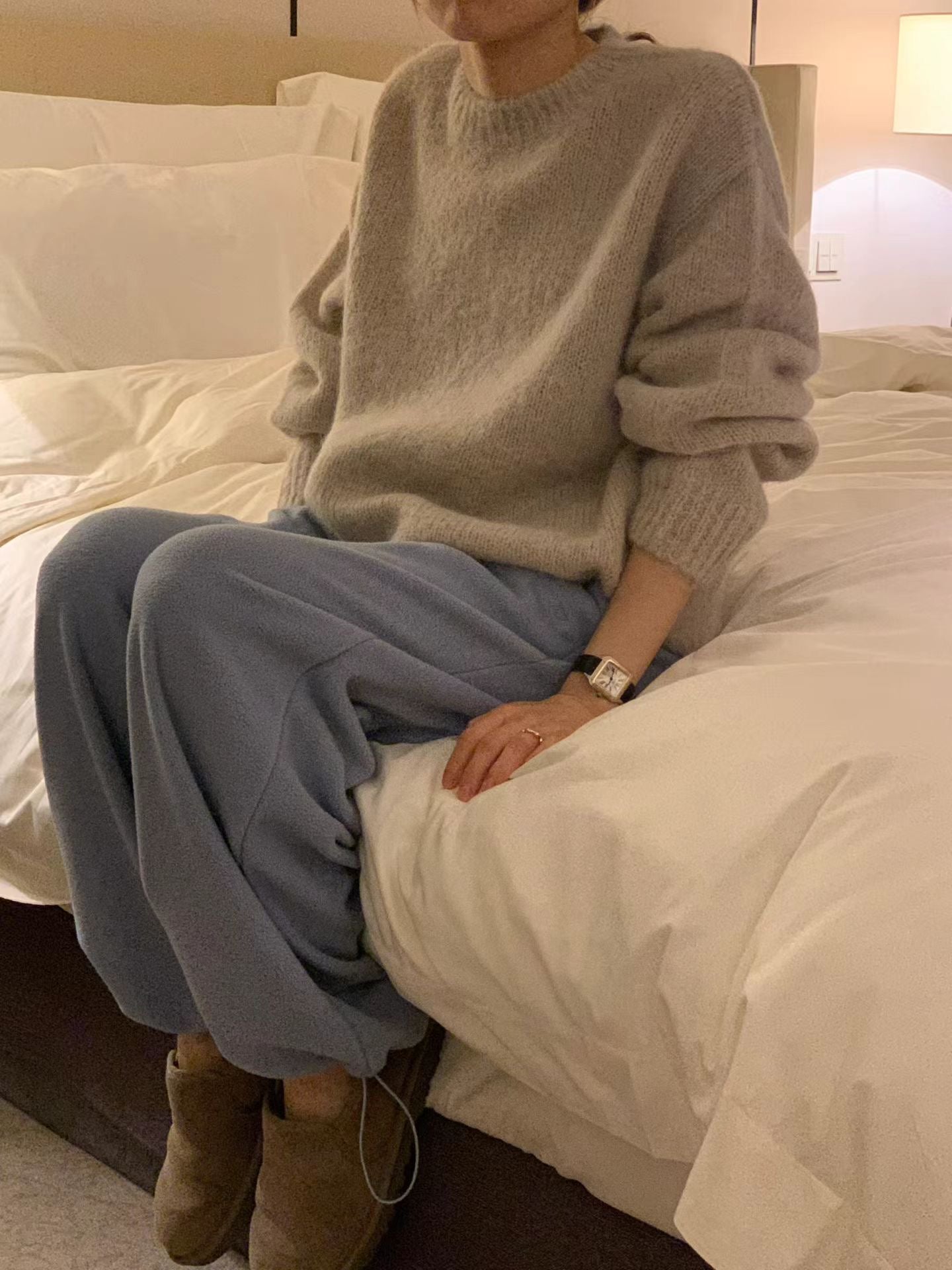 Ounce dumble string jogger pants-4col