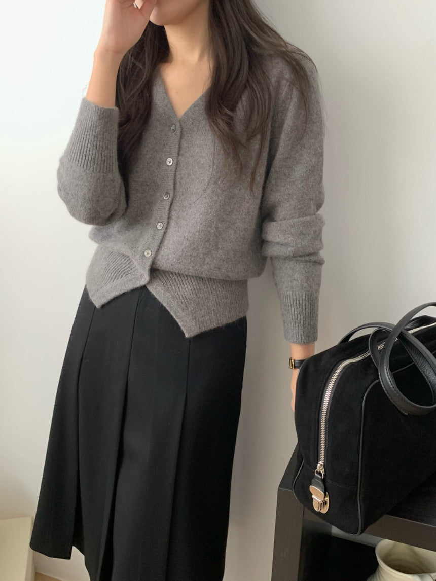 Raccoon cardigan-4col