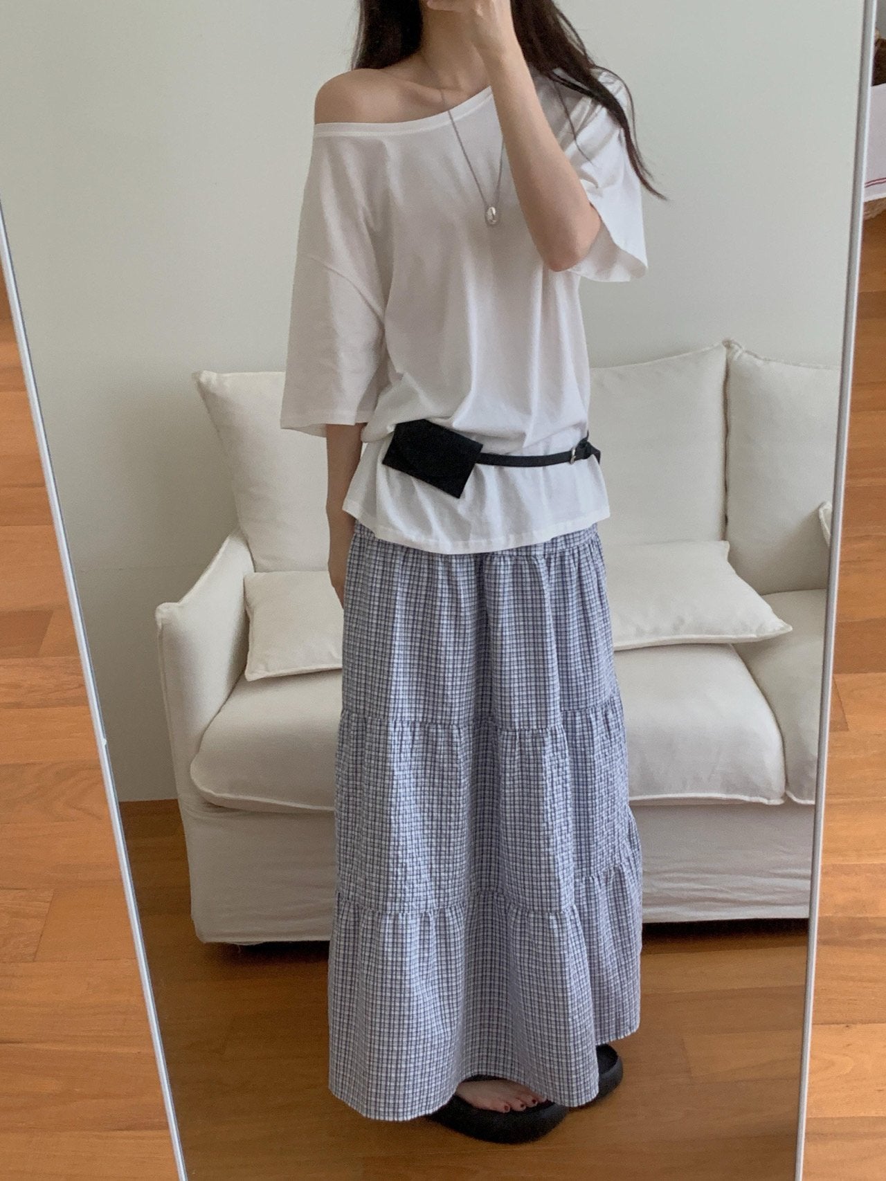 Rudy cheak skirt-2col