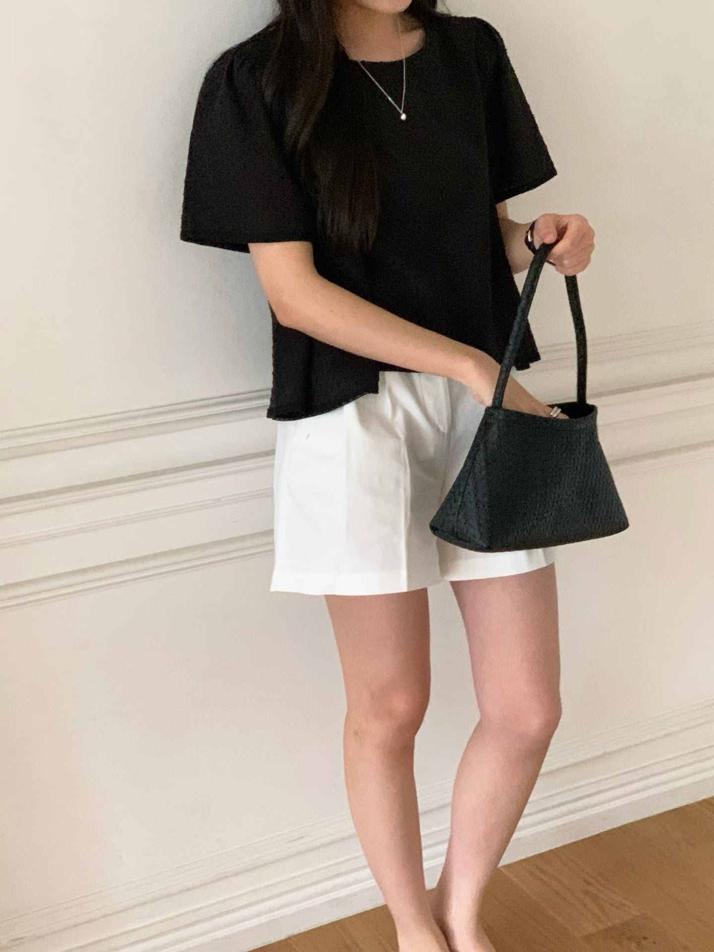 Wendy lace blouse-3col