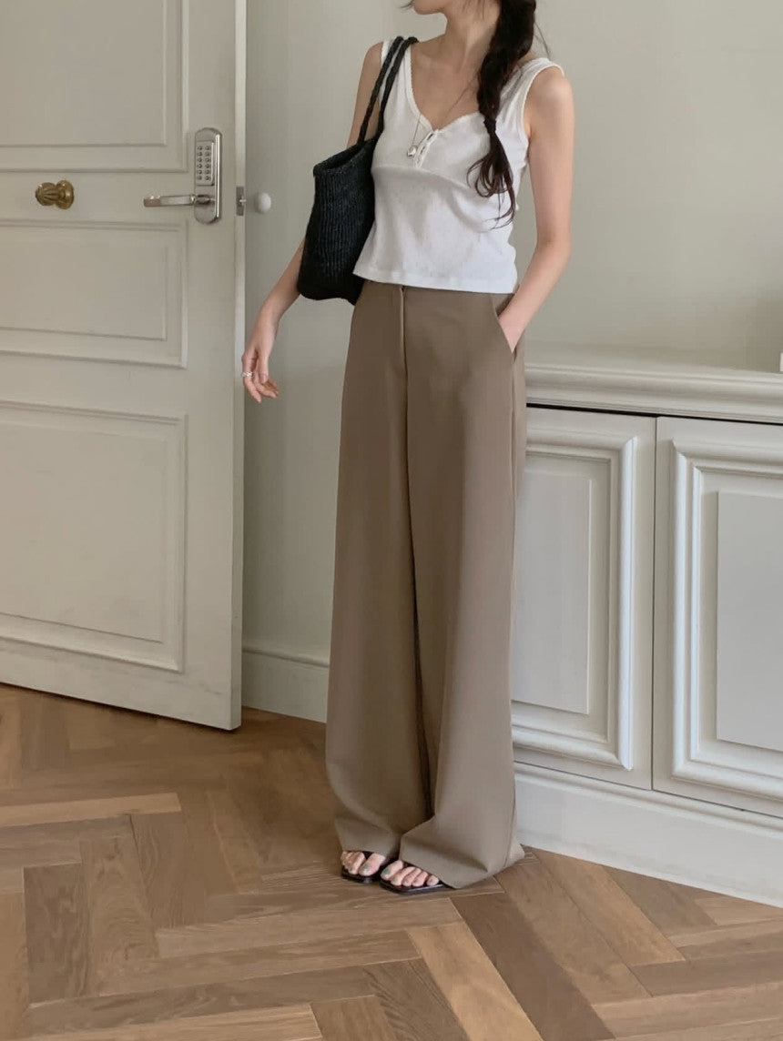 wrap slacks set-3col
