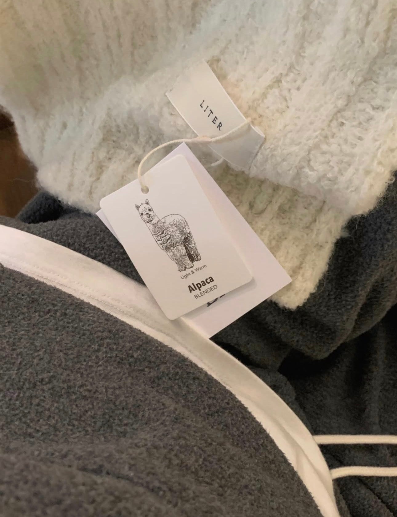 liter snow fleece high neck MTM-3col