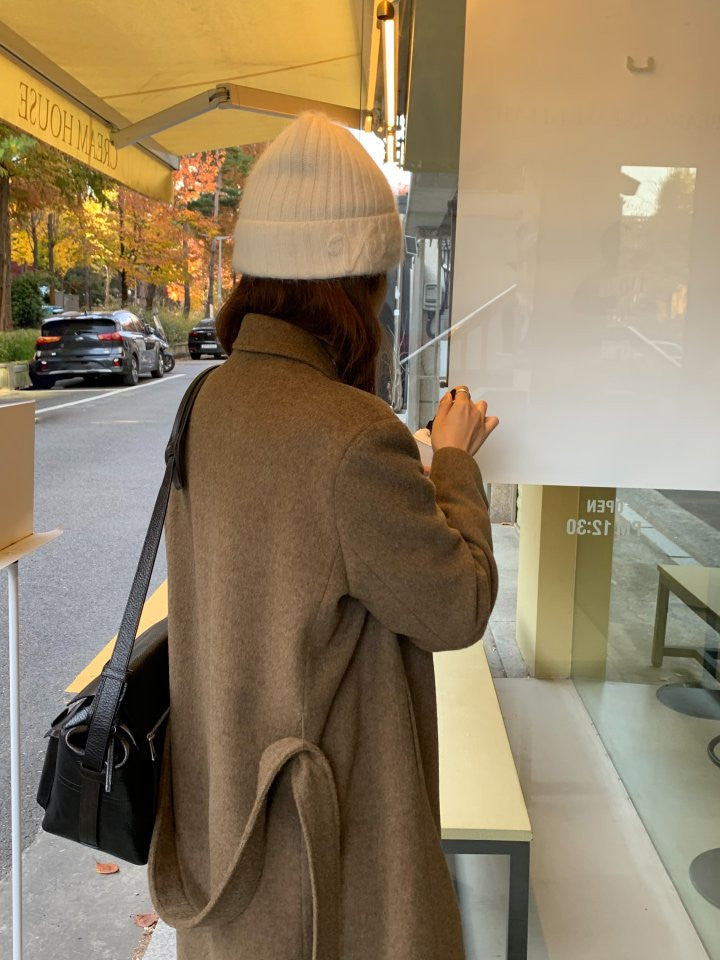 Nordic angora beanie-2col