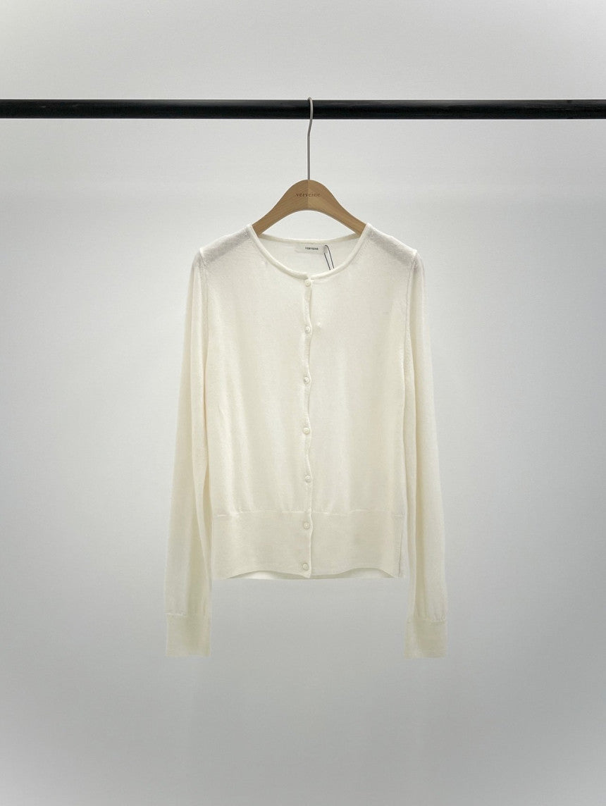 Ollive merino woo cardigan-3col