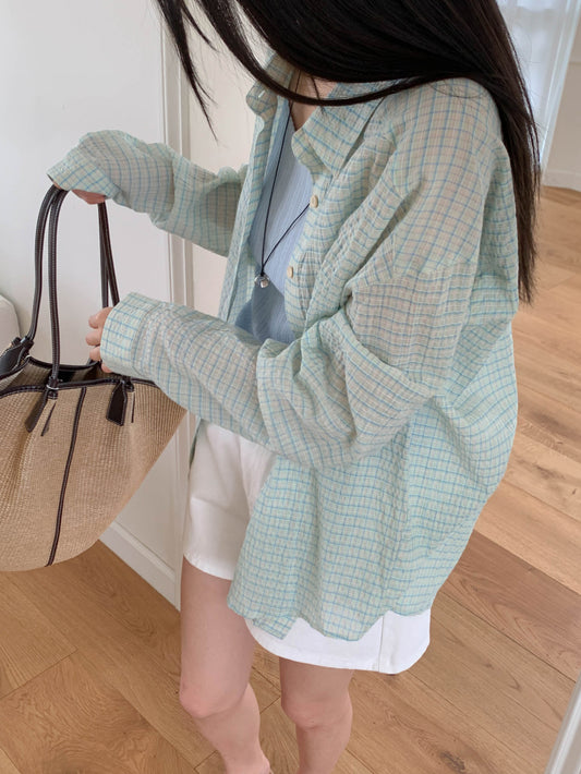 mose check shirt-3col