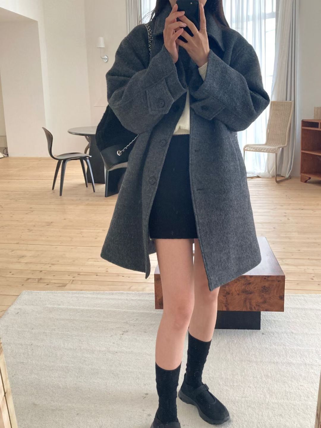 margaret wool coat-2col