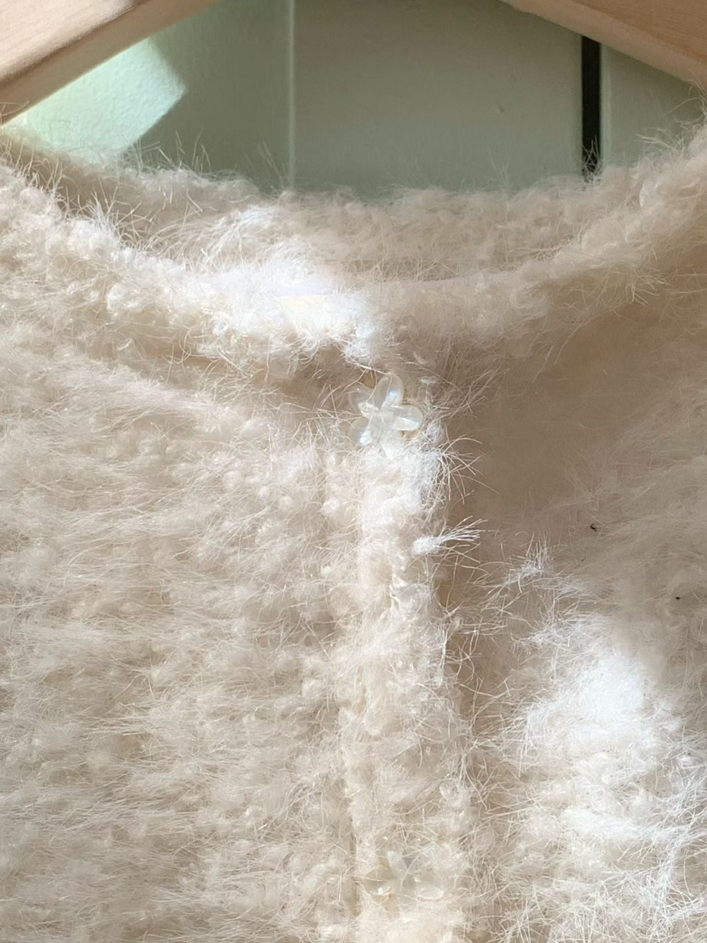 Teddy boucle cardigan-2col