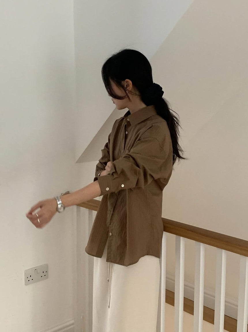 Bring s.t cotton shirt-3col