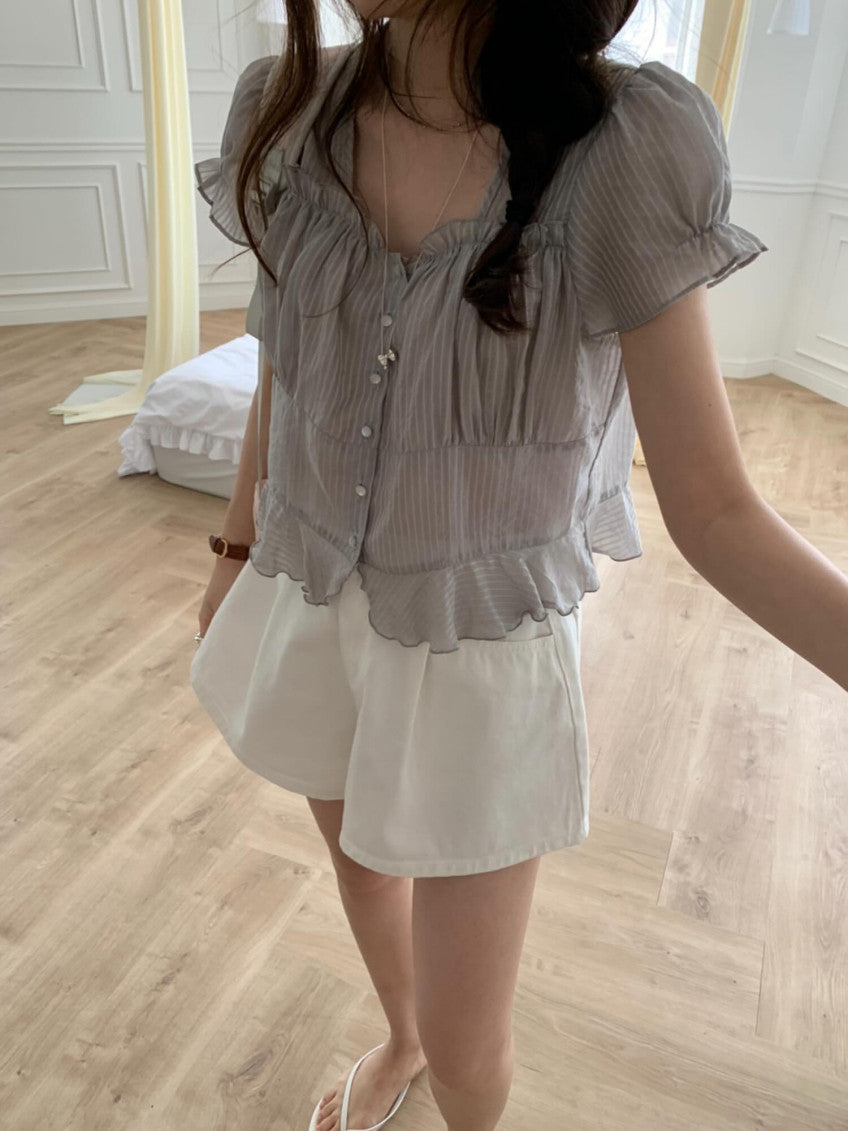 Oreo blouse-3col
