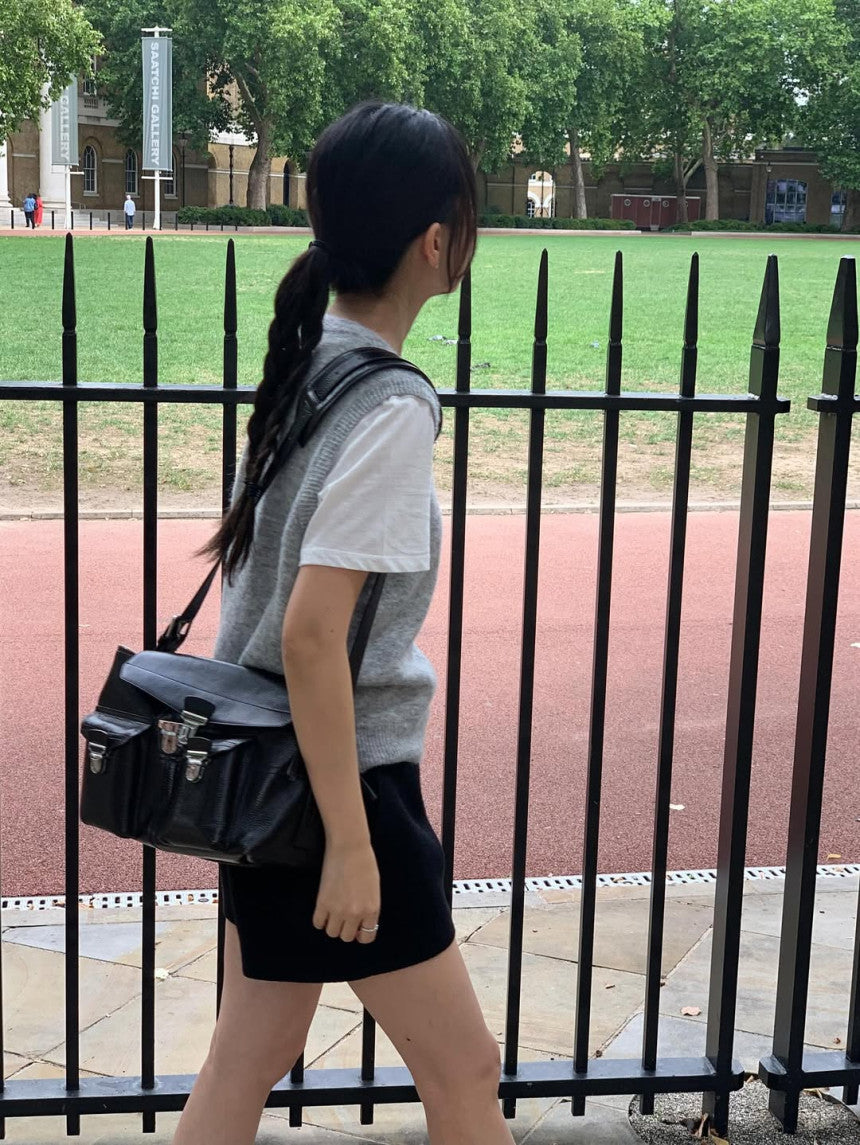 Foe alpaca vest-3col